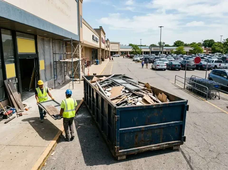 retail-store-renovation-debris-003 — frequently asked questions, Roll-off Dumpster Rentals in Wylie, TX